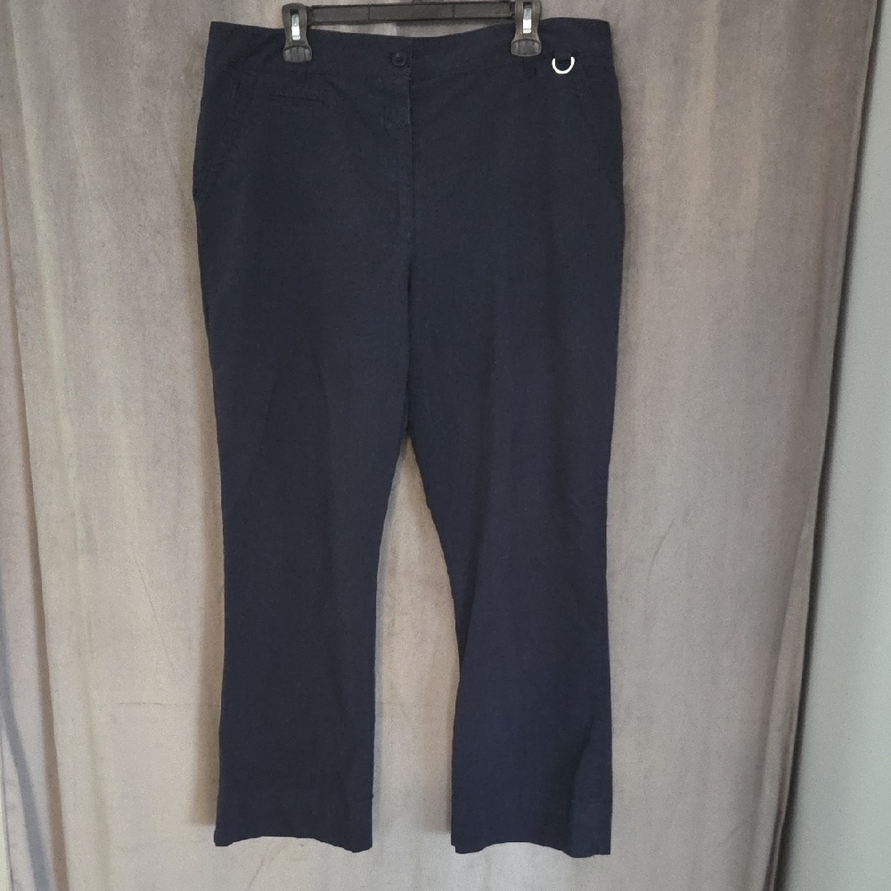Orly Size 16 Classic Navy Women's Trousers